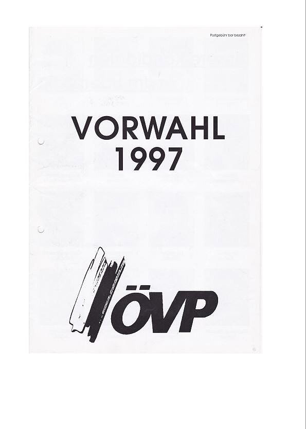 Vorwahl 1997